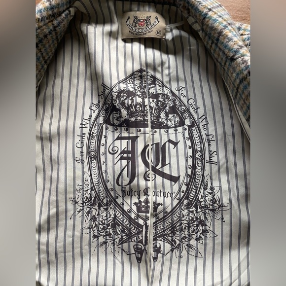 Juicy Couture Houndstooth Blazer. Size medium. Gently loved. - Picture 4 of 7